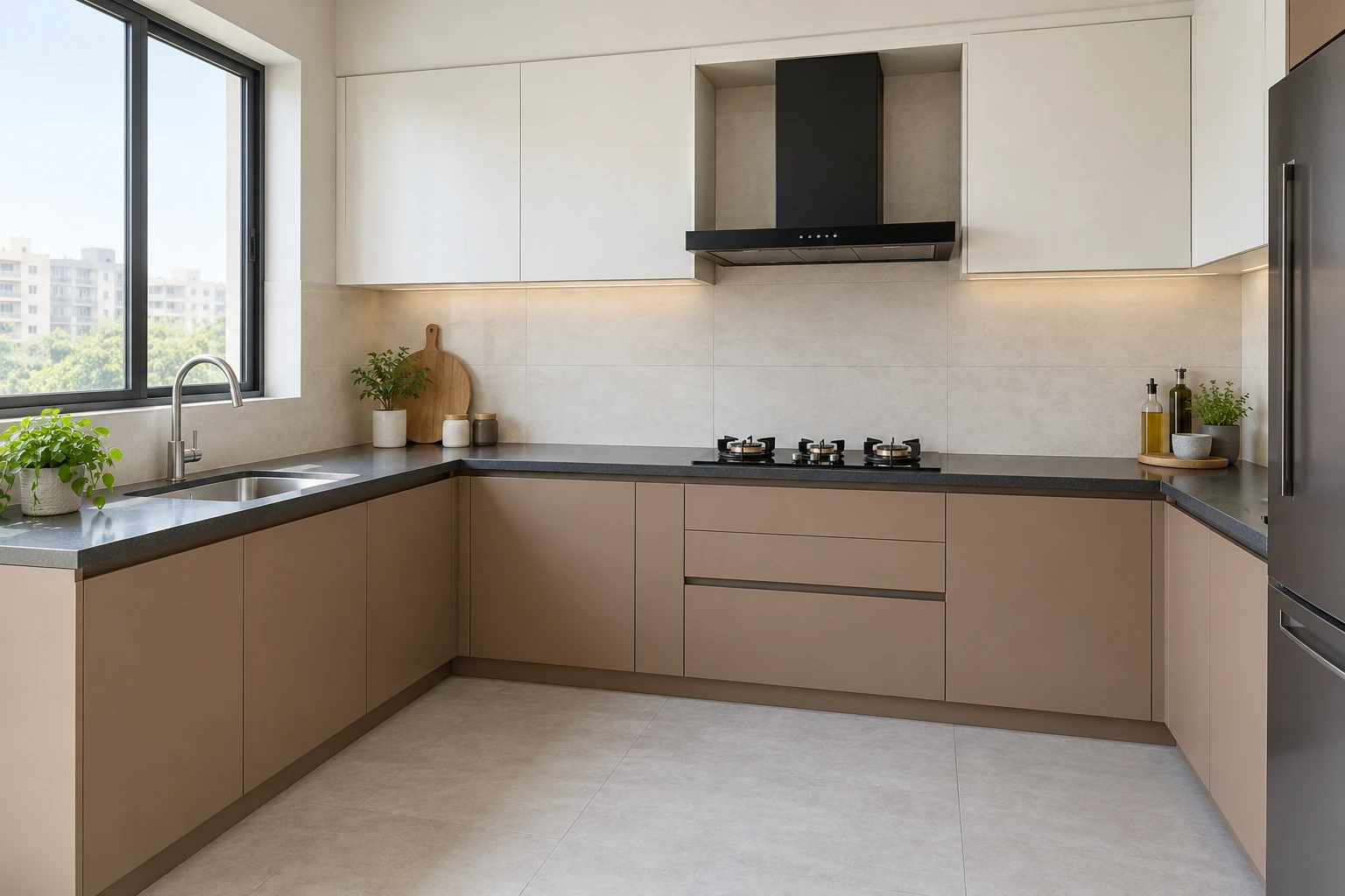 Matte kitchen — clay & chalk